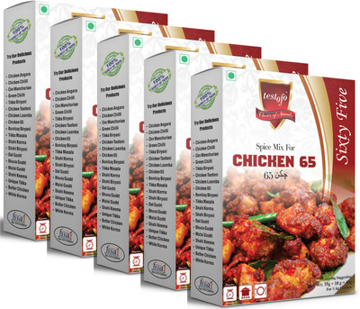 testofo Chicken 65 Masala 45 gm Pack of 5(5 x 45 g)