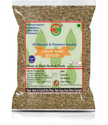 SS520 Carom Seeds Ajwain 200g Thymol Naturally Processed From Farm Picked Fresh Seeds(200 g)