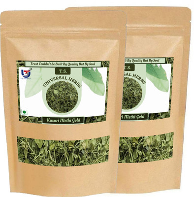 T.S. Universal Premium Kasuri Methi Gold Combo/Kasoori Methi/Fenugreek Leaf/Paan Methi/(80x2)gm(2 x 80 g)