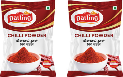 Darling Chilli Powder 1kg (500 G, pack of 2)(2 x 0.5 kg)