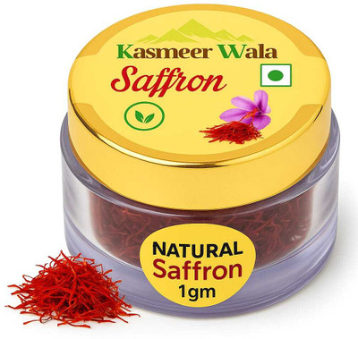 Kasmeer wala Kashmiri Mogra Saffron A++ Grade–1g Pack |Natural Kesar Threads |Premium Quality(1 g)