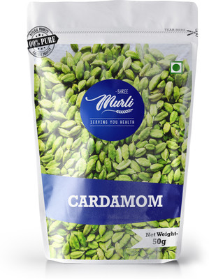 SHREE MURLI Cardamom Green Whole (Elaichi)(50 g)