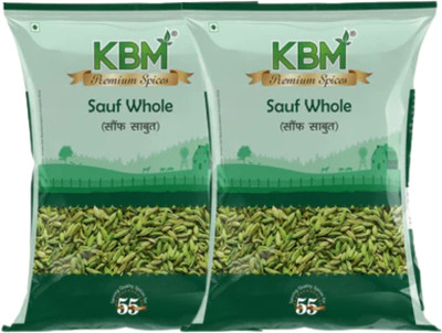 KBM Premium Organic Whole Sauf Naturally Processed | Fresh Natural Seeds(2 x 100 g)