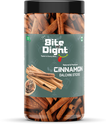 Bite Of Dight Ceylon Cinnamon Sticks Dalchini | Strong Flavour & Aroma | Whole Spices Dalchini(100 g)