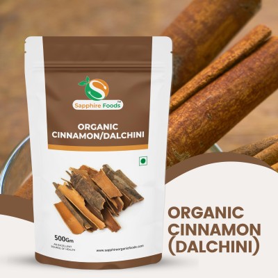 Sapphire Foods Organic Cinnamon Stick / Dalchini(500 g)