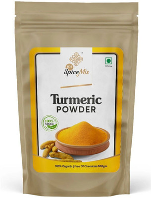 HM Spice Mix Turmeric Powder 500g (500g x 1) | Haldi Powder | Iron-Pounded| Ideal for Cooking(500 g)