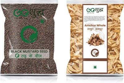 Goshudh Amchur Sabut 1Kg & Rai 750gm Combo Pack 1750g(2 x 875 g)