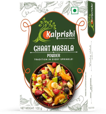 KALPRISHI Chat Masala Pure and Natural for Flavouring Snacks and Dishes Pack of 5(5 x 100 g)