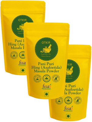 Otkir Pani Puri Hing Masala Powder (100 Gram Pouch - Pack Of 3) No Added Preservatives(3 x 100 g)