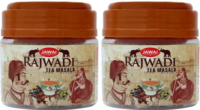 JAWAI Rajwadi Tea (Chai) Masala - Pack of 2 (100 Gms each)(2 x 100 g)