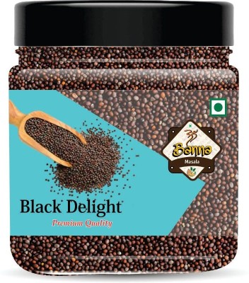 OM BANNA Mustard Seeds, Rai Big, Kali Sarson, Black Mustard Seeds, Whole Rai, Whole(100 g)