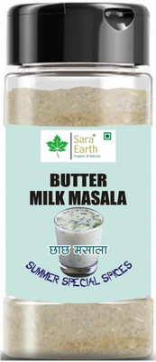 sara earth Authentic Gujarati Chach Masala Blend| Butter Milk Masala - 100g(100 g)