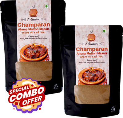 Mutton Pot Combo Authentic Champaran Ahuna Handi Muton Masala(2 x 100 g)