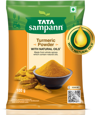 Tata Sampann Turmeric Powder With Natural Oils, Haldi Powder(100 g)