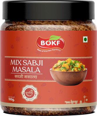 BOKF Premium Quality Freshly Grinded Mix Sabji Masala Pack of(100 g)