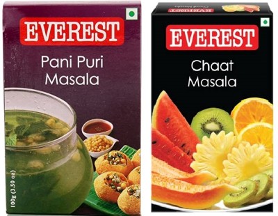 EVEREST Pani Puri Masala+ Chat Masala(2 x 100 g)