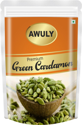 AWULY Green Cardamom Big Size Elaichi|Whole Green Elaichi | Hari Elaichi Rich Aromatic(100 g)