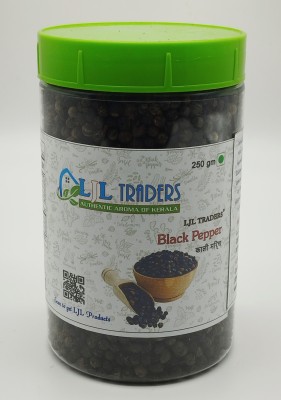 LJL Traders Black Pepper Whole / Kali Mirch Sabut (Product of Kerala) -(250 g)