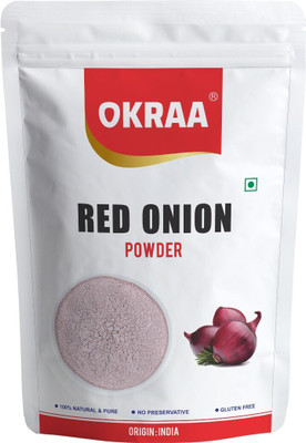 OKRAA Red Onion Powder / Dehydrated Red Onion / Natural&Pure - 500 GM(500 g)
