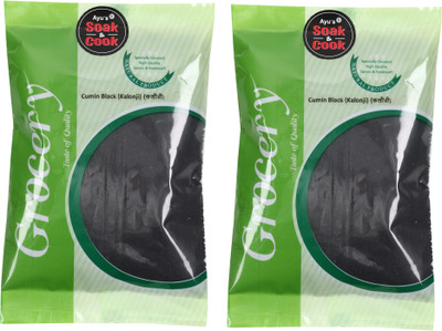 Ayus Soak & cook Kalonji Nigella Seeds, pack of 2(2 x 200 g)