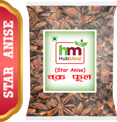 Hubmeal Star Anise Seed Spice - 100 grams (Chakri Phool)-Whole Aromatic & Natural(100 g)