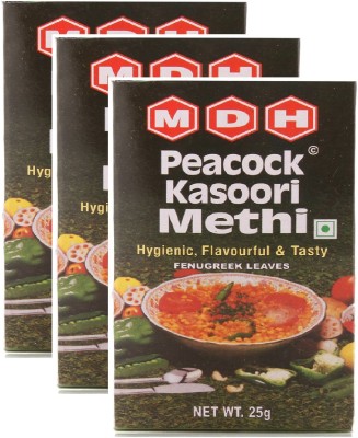 MDH Peacock Kasoori Methi Pack Of 3 (25Gm * 3)(3 x 25 g)