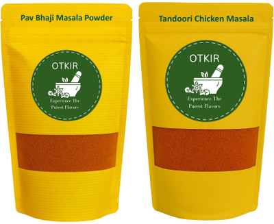 Otkir Pav Bhaji Masala And Tandoori Chicken Masala Powder Combo Pack- 50 Gram Each(2 x 50 g)