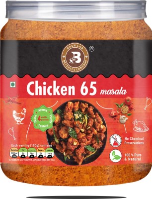 Brew Lab Authentic Flavor Chicken 65 Masala No Added Preservative Natural & Flavourful(250 g)