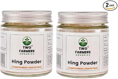 TWO FARMERS ORGANICS Natural Hing Compounded Asafoetida Powder(100 g)