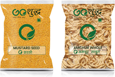 Goshudh Amchur Sabut 100gm & Sarso 500gm Combo Pack 600g(600 g)