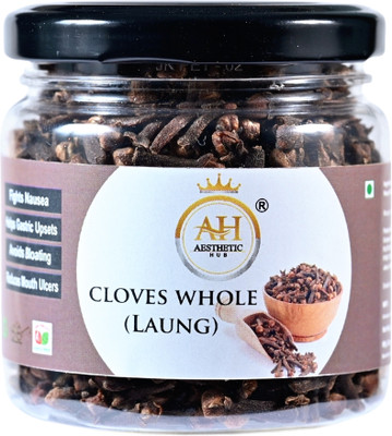AESTHETIC HUB Natural Premium Whole Cloves (Laung) for Whole Spices(100 g)