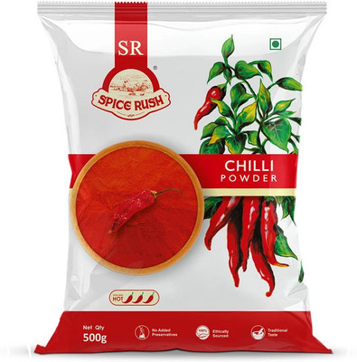 SPICE RUSH Chilli Powder / Lal Mirchi Powder(500 g)
