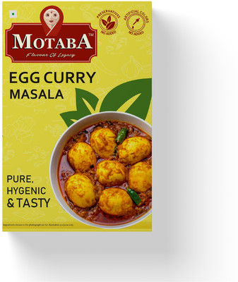 motaba masala Tasty Egg Curry Masala Powder with Authentic, Aromatic, Flavourful Spice Mix(100 g)