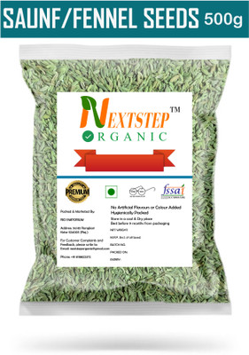NEXTSTEP ORGANIC Premium Quality Saunf | Fennel Seeds(500 g)