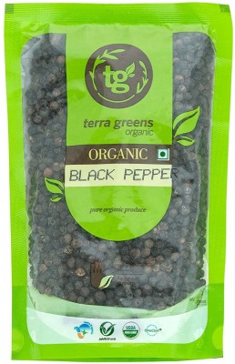 Terragreens Organic Black Pepper, Pack Of 2, 100 gms each(2 x 50 g)