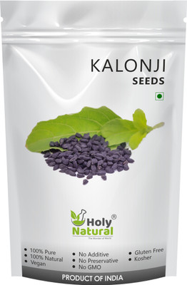 Holy Natural Kalonji Seeds | Also called Black Cumin & Nigella Sativa(100 g)