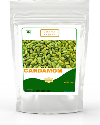 MELWA Whole Spices Green Cardamom Finest|Elaichi|Ealakka(100 g)