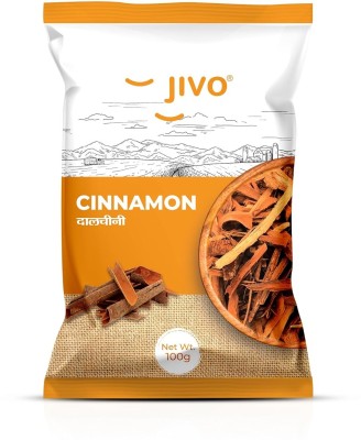 JIVO Premium Organic Cinnamon Sticks Bark Dalchini Sticks Finest Cinnamon(100 g)