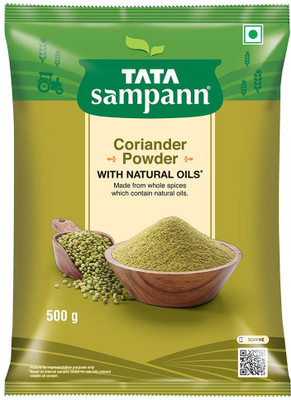 Tata SAMPANN CORIANDER/DHANIYA POWDER WITH NATURAL OILS 500GRAMS PACK OF 1(500 g)