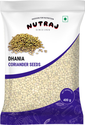 Nutraj Coriander Seeds 400g, Sabut Dhaniya 400g, Dhania Seeds(400 g)