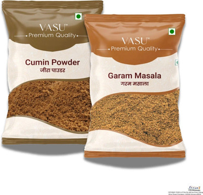 VASU Cumin Powder & Garam Masala Combo Authentic Indian Spice Blends 100g Pack of 2(2 x 100 g)