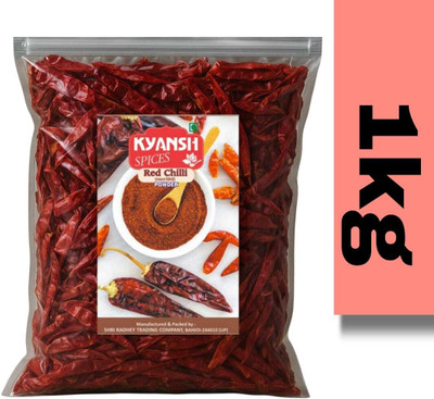 Kyansh Red Chilli (Lal Mirch) | No Artificial Colours And Preservatives(1000 g)