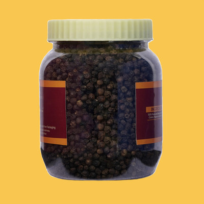 JMN Premium Organic Bold Black Pepper Kali Mirch Whole Black Pepper(200 g)