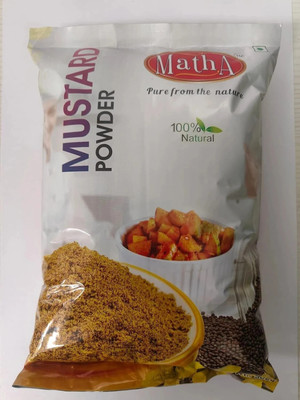 MathA Mustard Powder - Sarson Powder - Flavourful & Aromatic - Indian Spices(500 g)