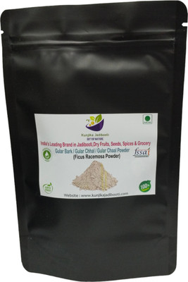 KUNJIKA JADIBOOTI Gular Bark Powder - Gular Chhal -Gular Chaal - Gular Chal Powder- Ficus racemosa(100 g)