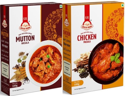 SPICE RUSH Non Veg Combo-Chicken Masala ,Mutton Masala(2 x 100 g)