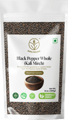 Shiva Organic Black Pepper Whole(400 g)
