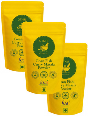 Otkir Goan Fish Curry Masala Powder (100 Gram Pouch-Pack Of 3) No Added Preservatives(3 x 100 g)