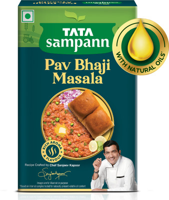 Tata Sampann Pav Bhaji Masala with Natural Oils, Rich Aroma & Flavour(100 g)
