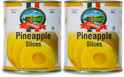 caneen Pineapple Slices pack of 2(2 x 850 g)